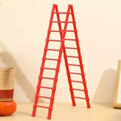 Mini Ladder Figurine Miniature Ladder Decoration Decorative Doll House Accessories for Fairy Garden Bedroom Home Office Shelf