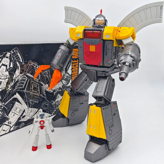 PANGU MODEL Transformation PT-02M PT02M MIGHTY MIRACLE God Scale Down 26cm Defensive Fortress Base Action Figure Toy