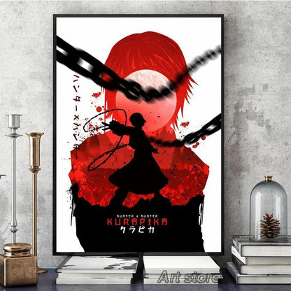Anime Hunter X Hunter Poster Killua Zoldyck Kurapika Gon Freecss Hisoka Wall Decoration Canvas HD Painting Kawaii Room Decor