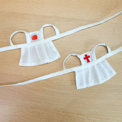 New 15cm 17cm Mini Doll'S Clothes Outfit Accessories For Korea Kpop Exo Labubu Idol Dolls  Doctor nurse Clothing Gift acce Speci