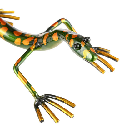 Gecko casier à vin Tooarts Sculpture en fer décoration de la maison artisanat Sculpture pratique
