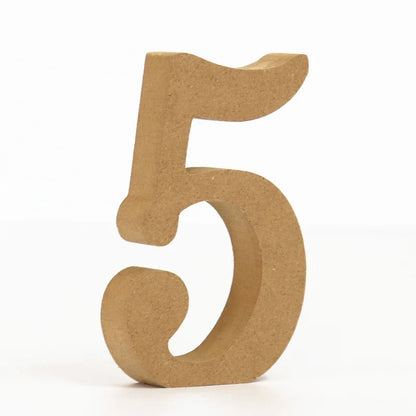 Wooden English Letters And Numbers Ornaments Wooden Crafts Diy Creative Decorative Home Decorations Personalised Name Design