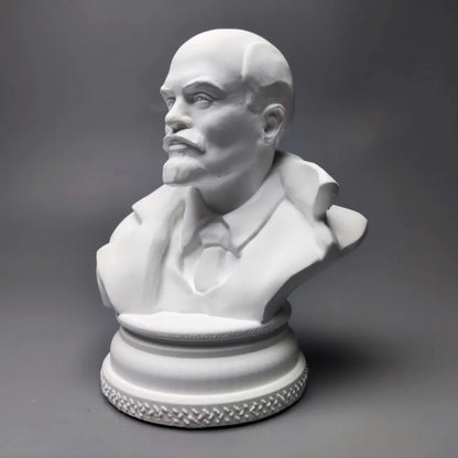 Lenin The Great Man Model Plaster Figure Sculpture Art Decoration Ornaments Interior Living Room Figurines Desktop Decor Statue