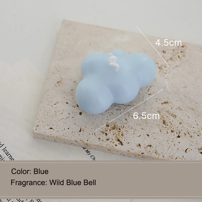 Cloud Shape Scented Aromatic Candles Natural Soy Wax Candles Peach Oolong Aromatherapy Candle Wedding Home Decoration Gift Box