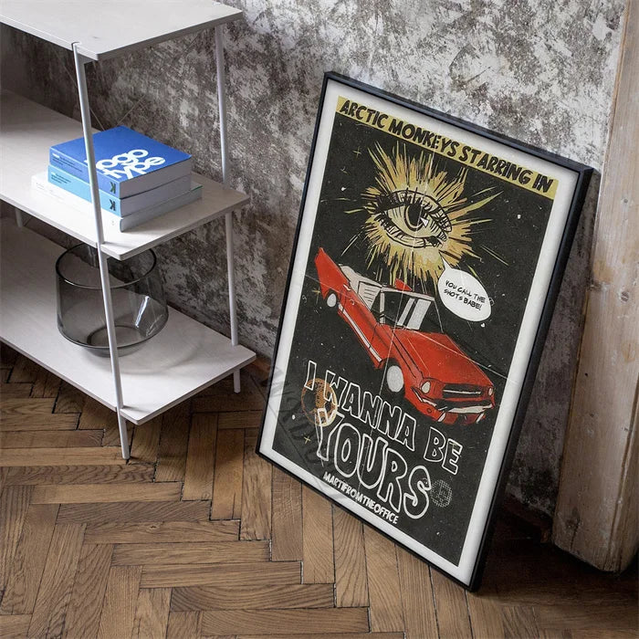 Classic Band Arctic Monkeys Music 80s Retro Pictures for Fans Room Living Art Home Wall Decor Canvas Painting Print Posters Gift