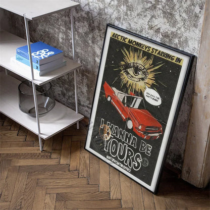 Classic Band Arctic Monkeys Music 80s Retro Pictures for Fans Room Living Art Home Wall Decor Canvas Painting Print Posters Gift