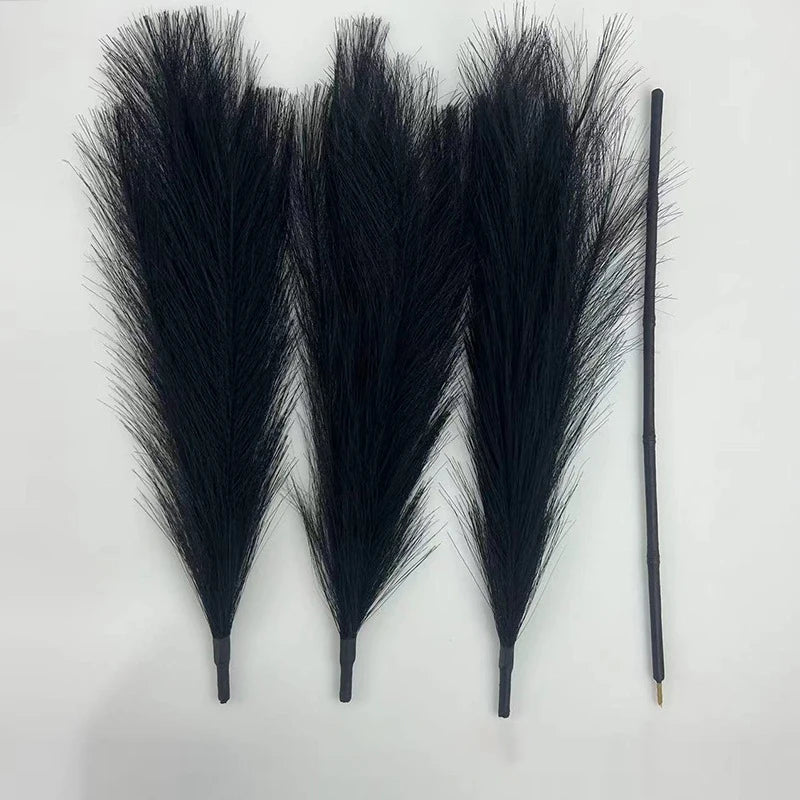 110cm Large Artificial Pampas Grass Fluffy Faux Pampas Grass For Vase Home Wedding Boho Decor Fake Flowers Plants for Decoration