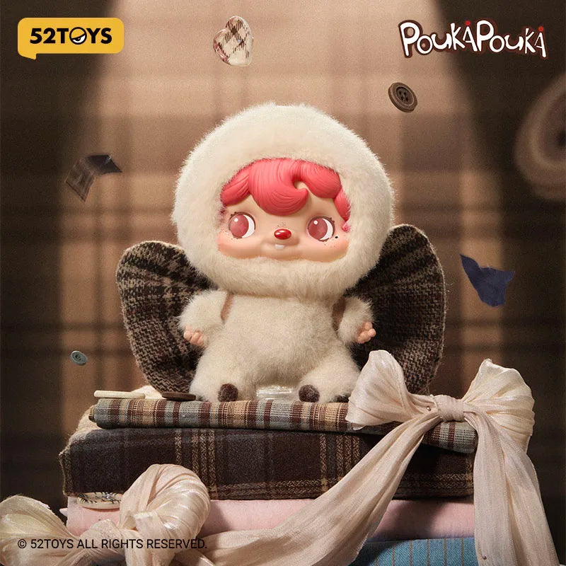 52TOYS Pouka Pouka Mood Bubbles Vinyl Plush Blind Box, Mystery Box, Collectible Toy Desktop Decoration