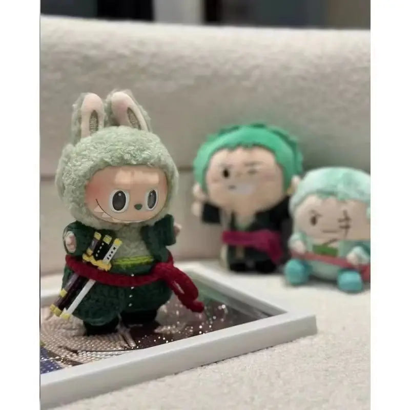 Doll  labubu Clothes Accessories Luffy Zoro Doll Clothes Decoration Pendant Clothes Decoration Clothes Doll Decoration Clothes