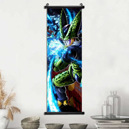 Dragon Ball Goku Poster Painting Birthday Gifts Wall Art Living Room Decoration Paintings Modular Bejita Hanging Scrolls Decor