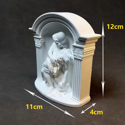 Retro Sculpture Art Commercial Figurine Decor Plaster Statue Desktop Atmosphere Ornament Home Luxury Decorations Holiday Gift