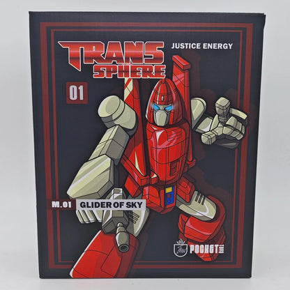 Pocket Toys Transformation Pt-M01 PTM01 PT M01 Powerglide G1 Glider Of Sky Ko Dx9 Action Figure Robot Gift