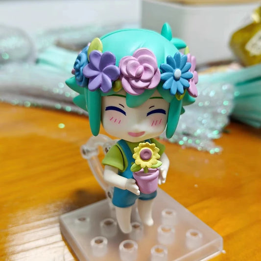 The Omori  Figure Anime Basil Chibi Figure Pvc Action Model Toys Anime Figure Cute Anime Action Figure Kawaii Collection Boxed