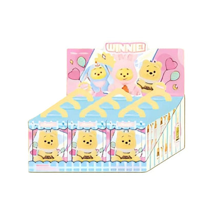 Disney Winnie the Pooh Naughty Party Vinyl Plush Blind Box Pooh Bear Bag Pendant Mystery Box Surprise Toy Cute Doll Decor Gifts