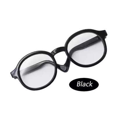 New Hot 17cm Lafufu Glasses 6.5cm Transparent Plastic Glasses For 15/17cm  For Lafufu0 Doll Sunglasses In Stock