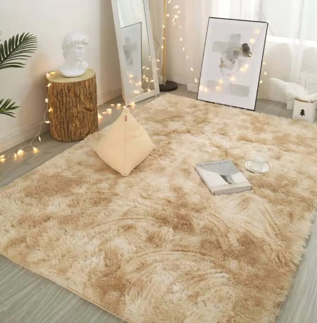 Soft Large Carpet Living Room Plush Lounge Floor Mat Bedroom Bed Soft Velvet Carpet Children's Room Non-Slip Decorative Carpet