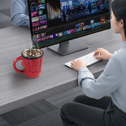 Boxing Glove Mug Boxing Themed Tea Cup Sports Themed Mug Portable Kitchen Desktop Container with Handle Creative Home Gifts