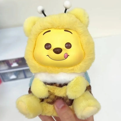Disney Winnie the Pooh Naughty Party Vinyl Plush Blind Box Pooh Bear Bag Pendant Mystery Box Surprise Toy Cute Doll Decor Gifts