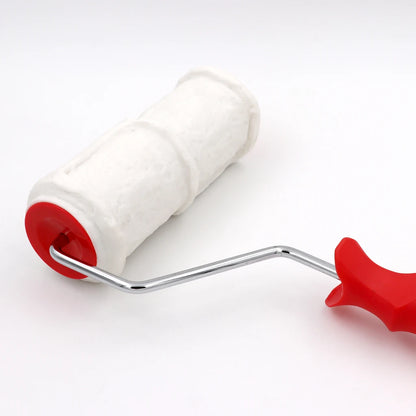 8' Texture Embossing Roller Diy Brick Pattern Paint Roller Rubber Brush For Wall Decoration Tools Diatom Mud Construction Tool