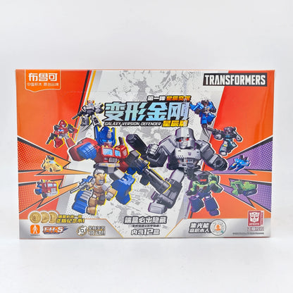 Blokees Group Transformers Defender Version Wave1 Optimus Prime Megatron Ironhide Thundercracker Robot Toys Kids Birthday Gift