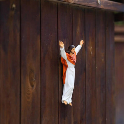 Religious Holy Jesus Figurine Statue Collection Craft Art Figure Sculpture for Christmas Home Tabletop Ornament Birthday Gift
