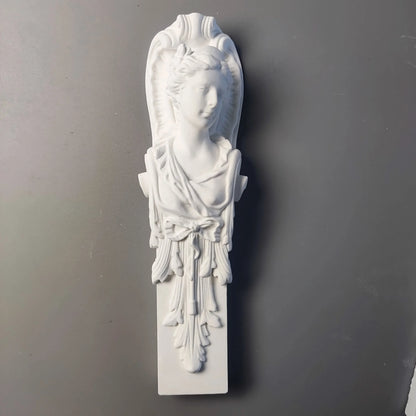 Roman Column Art Gypsum Portrait Sketch Statue Ornaments Plaster Figure Desktop Decor Modern Decoration Living Room Home Luxury