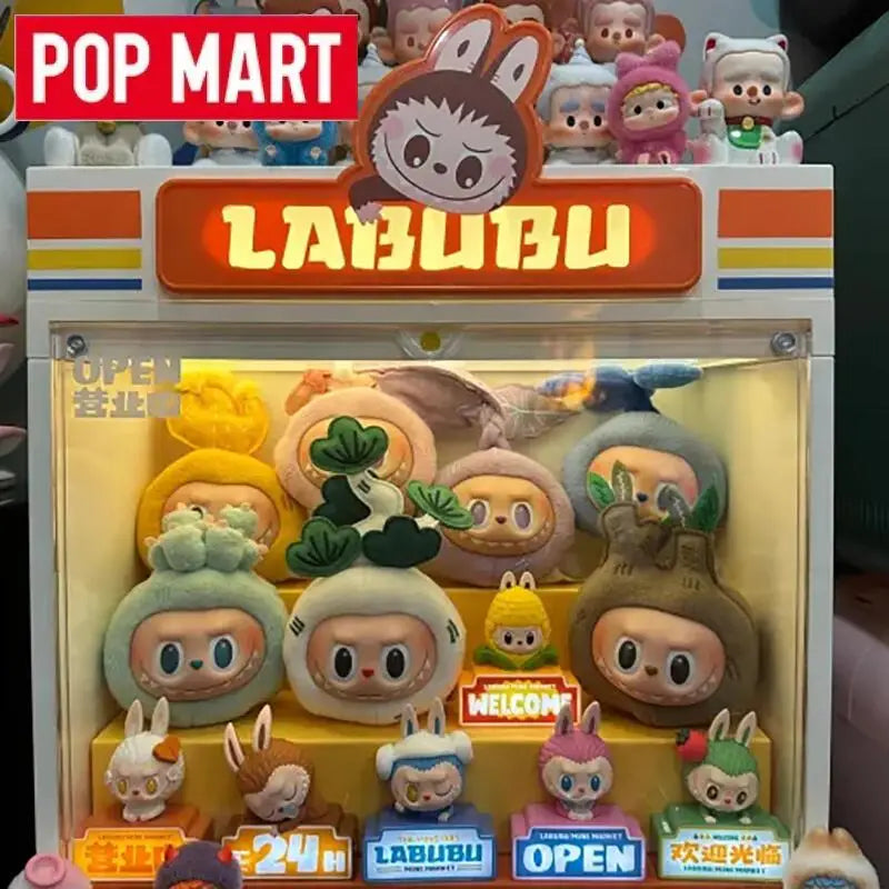POP MART Labubu Mystery Box Naughty Plants Series Blind Box Guess Bag Toys Doll Anime Figure Desktop Ornaments Collection Gift