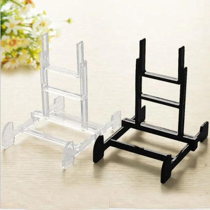 Modern Display Stand Easel Plate Bowl Holder Picture Frames Holder Book Pedestal Holder