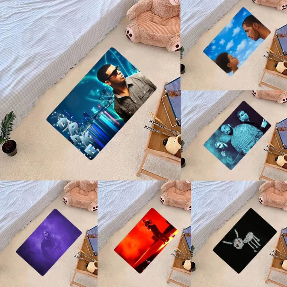 Pop reputable Rapper Drake Floor Mat Bedroom
