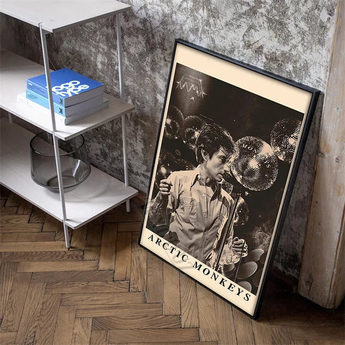Classic Band Arctic Monkeys Music 80s Retro Pictures for Fans Room Living Art Home Wall Decor Canvas Painting Print Posters Gift