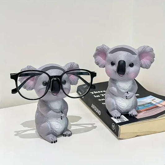 Cute Animal Eyeglass Frame Interesting Koala Sunglasses Display Frame Creative Eyeglass Frame Home Office Decoration Frame