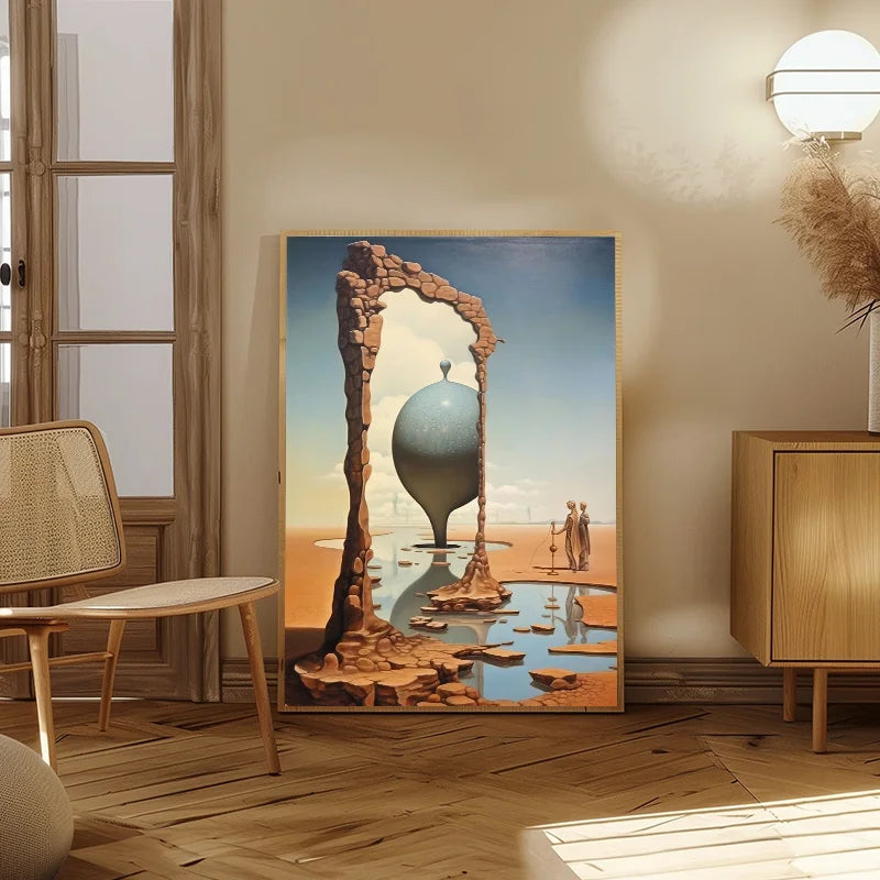 Surrealism Salvador Dali Posters and Prints Wall Art Canvas Painting Abstract Picture for Living Room Home Decoration Cuadros