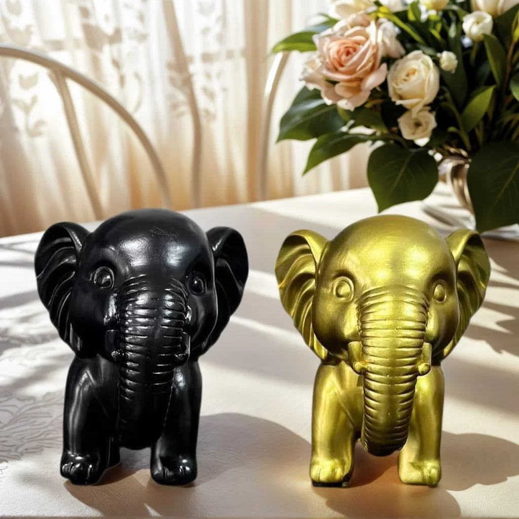 1 Piece of Simple Modern Style Elephant Desktop Ornaments, Cute and Cute Decorative Items