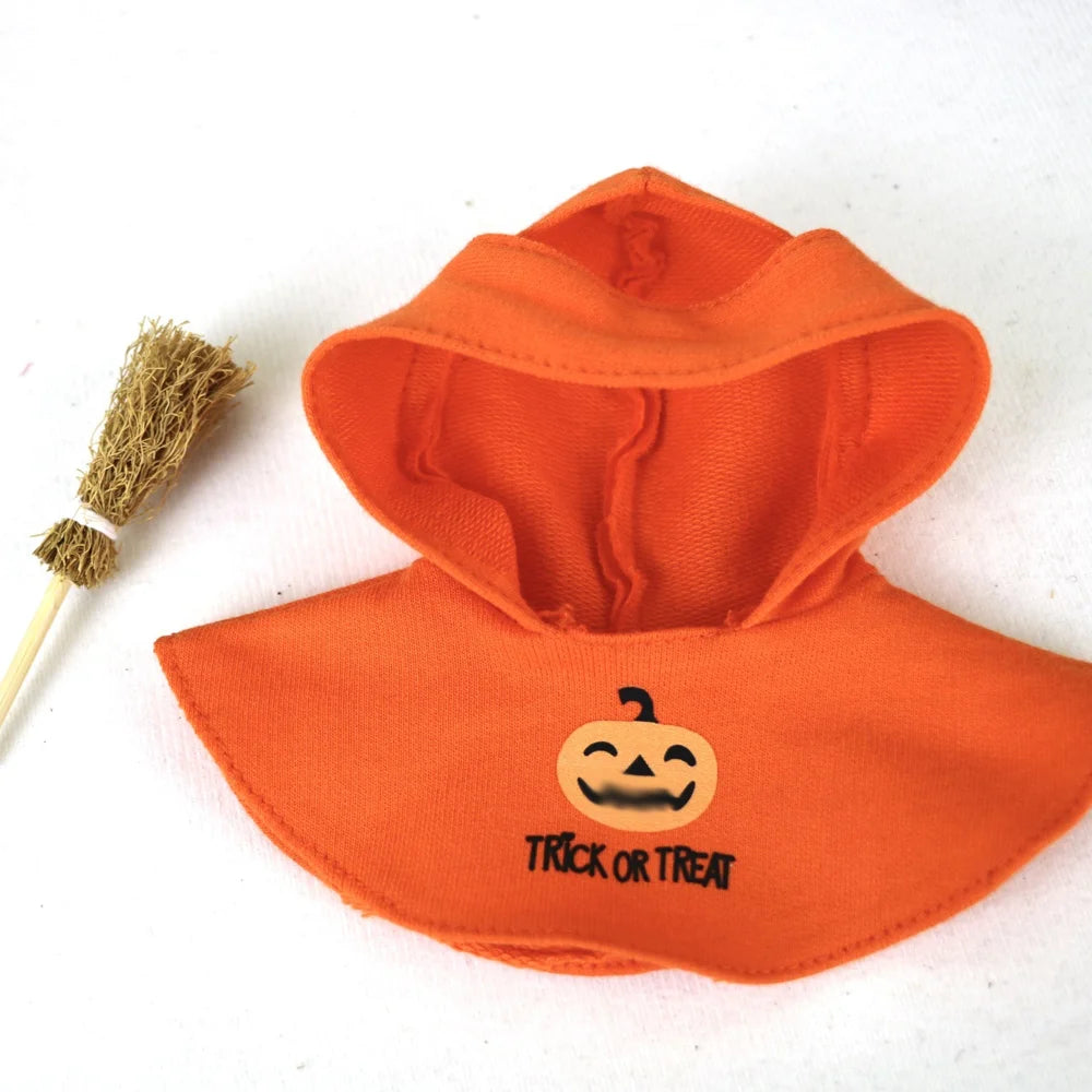 Doll Clothes For 15-17cm Lafufu Clothing Accessories Halloween Doll Cloak Outfit Design Plush DIY Toy Pendant Decor Party Gifts