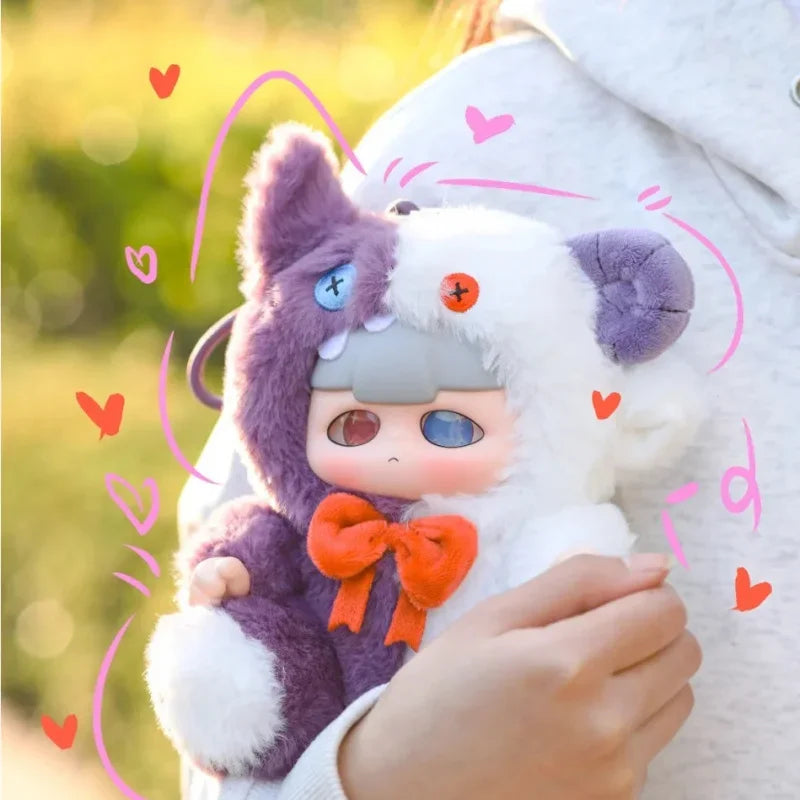 Momoo night magic animal wool vinyl blind box mystery box Caixa Caja dolls gift anime action figure toys