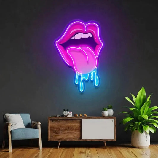 Neon Light LED Night Lights USB Connected Sign Neon Sign for Home Bar Bedroom Wall Decor Party Art Decoration Gift for Her/Him