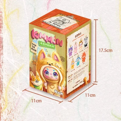 Kimmon Blind Box Mimon Dream of The Field Warm Series Toys  Velvet Time Mystery Box Cute Dolls Decor Bags Pendant Surprise Gifts