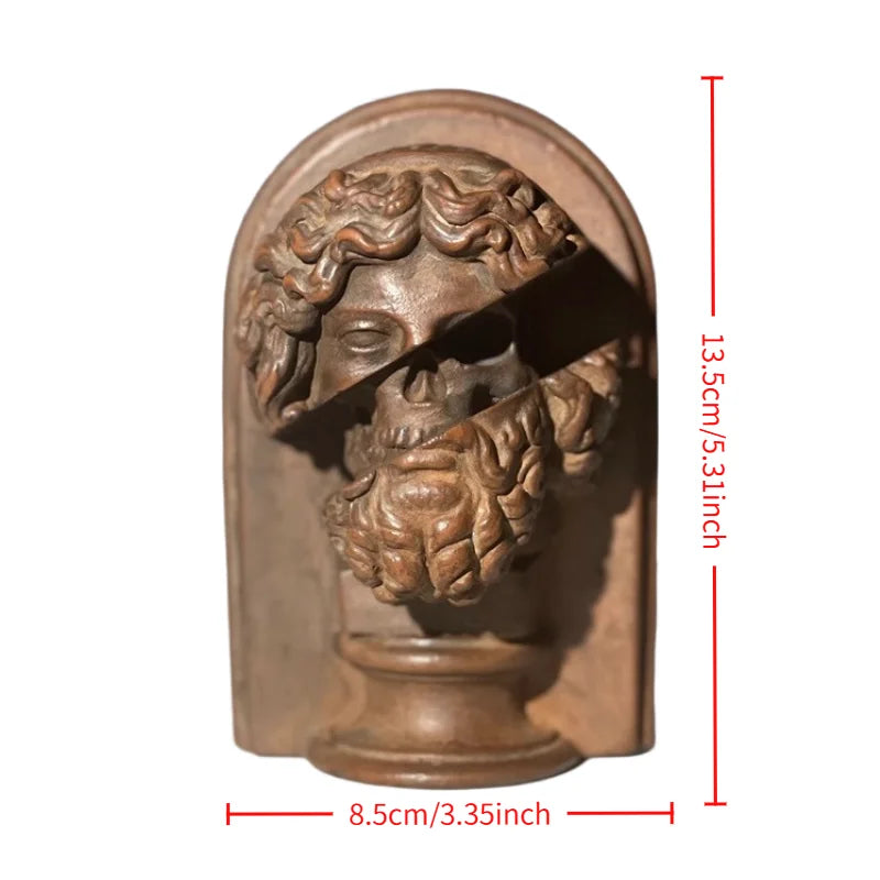 Ancient Greek Figures and Artistic Statues Zeus European Style Retro Desktop Personalized Creative Decoration Ornaments Gift