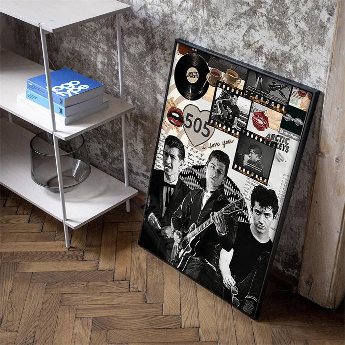 Classic Band Arctic Monkeys Music 80s Retro Pictures for Fans Room Living Art Home Wall Decor Canvas Painting Print Posters Gift