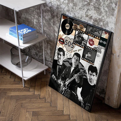 Classic Band Arctic Monkeys Music 80s Retro Pictures for Fans Room Living Art Home Wall Decor Canvas Painting Print Posters Gift