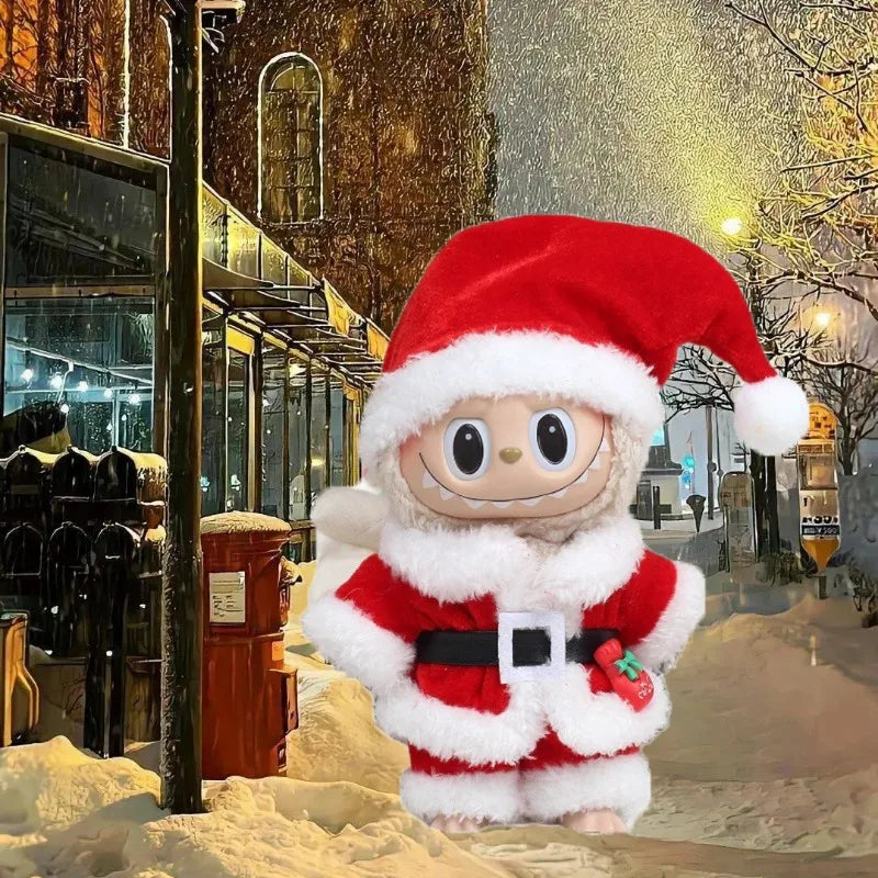 Christmas Gifts 17cm Lafufu Vinyl Dolls Pendants Doll Monster Series Handmade Custom Blind Box Mysterious Box Keychain Gifts