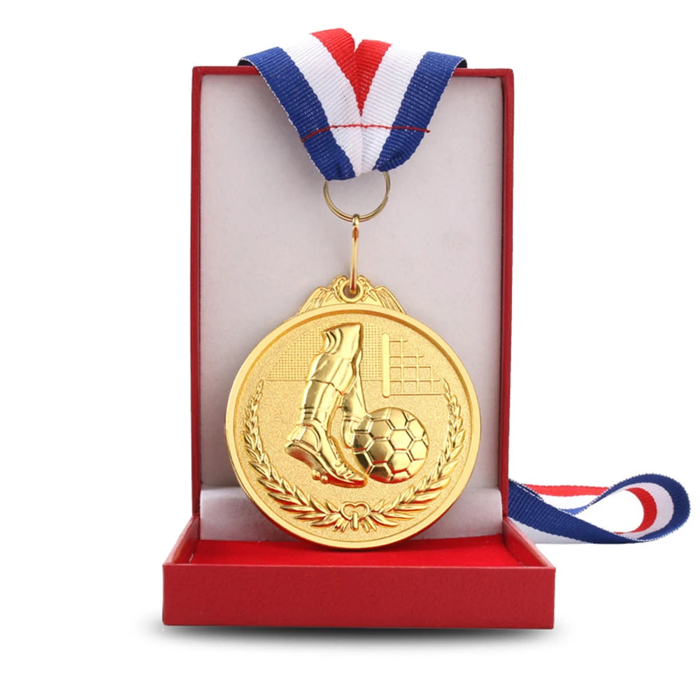 Sports Competition Awards Medals Wear-resistant Football Competition Medals Collection Gold Silver Bronze Souvenir Gift
