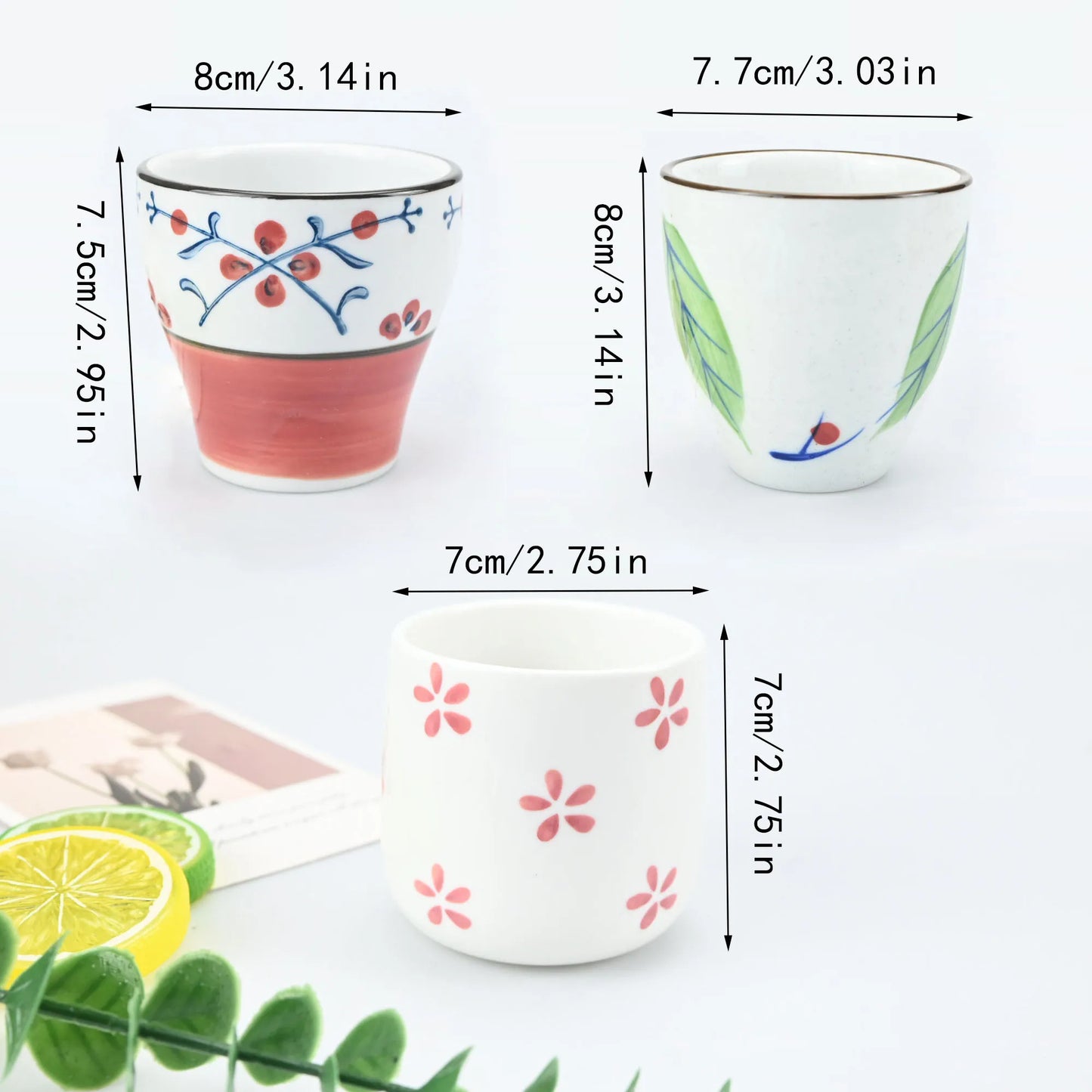 Japanese style 120ml tea cup, specialty coffee cup, matcha cup, retro ceramic water cup
