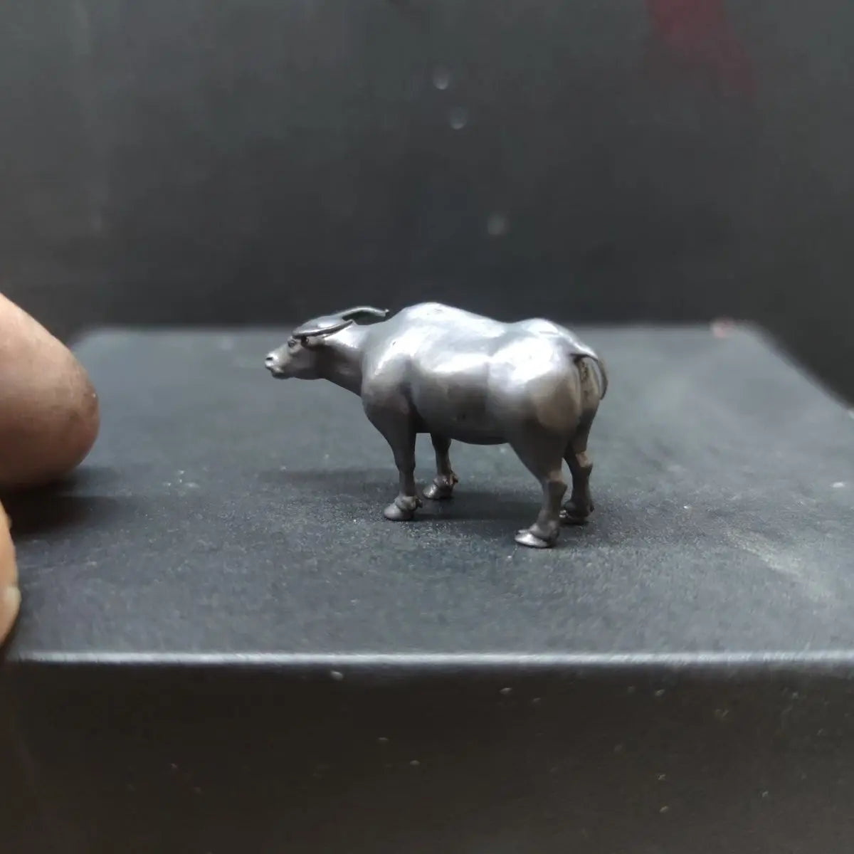 Miniature Cattle Ornaments Creative Micro Landscape Decorations Bonsai Rockery Ornaments Landscaping Desktop Small Animals