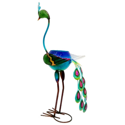 Garden Peacock Crane Fire Bird Figurines Flower Pot Clearance For Outdoor Statues Yard Patio Ornaments Decorative