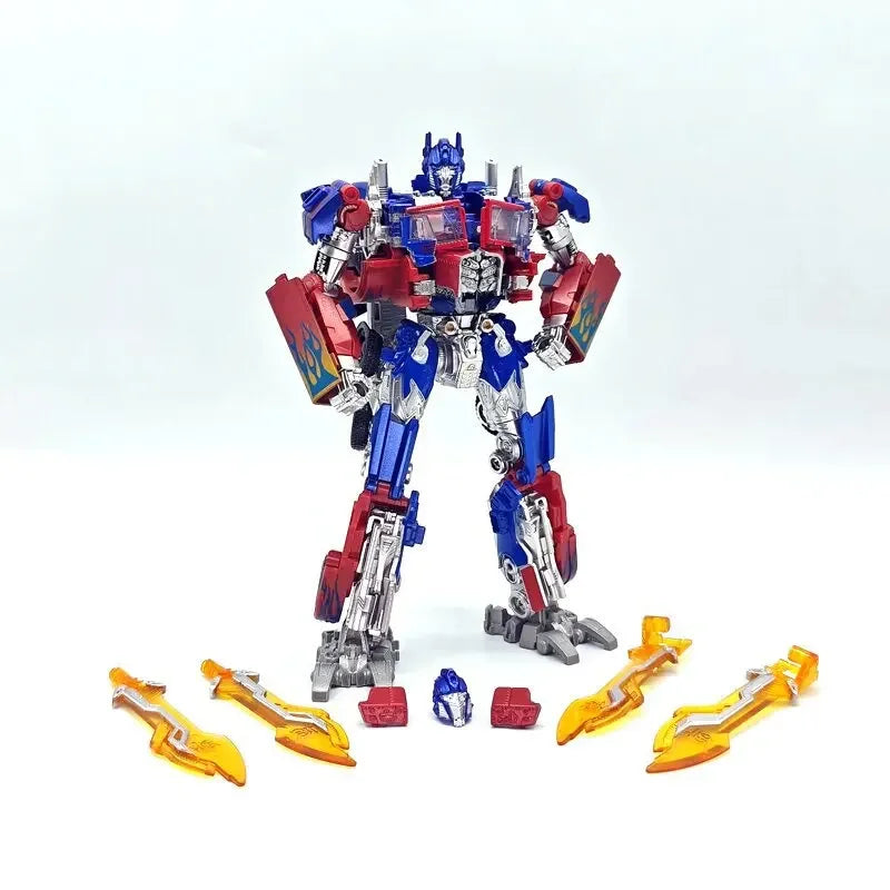BAIWEI Transformation TW1022 EX Version 17.5cm KO Masterpiece Figure Toy Commander Prime Deformation Car Robot