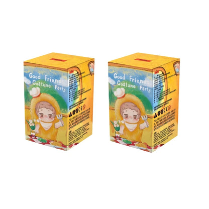 Genuine Heyone Good Friends Gostume Party Series Blind Box Cute Flocking Anime Figure Doll Collection Mystery Box Gifts