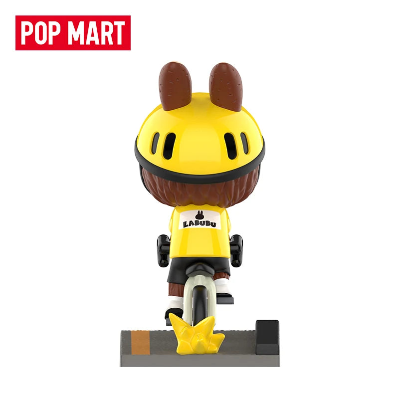 POP MART LABUBU THE MONSTERS Summer Cycling Series Blind Box Toys Kawaii Anime Action Figure Surprise Mystery Box Dolls Girls