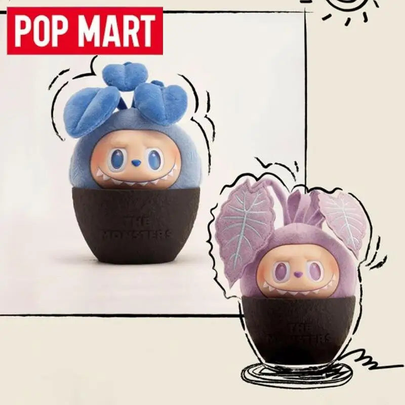POP MART Labubu Mystery Box Naughty Plants Series Blind Box Guess Bag Toys Doll Anime Figure Desktop Ornaments Collection Gift