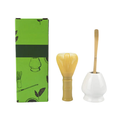 3PCS/Set Japanese-style Plastic Tea Whisk, Matcha Spoon, Tea Whisk Stand, Perfect Gift For Ceremony, Traditional Decoration